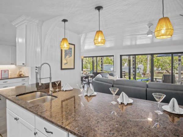 Anna Maria Island Vacation Rental - Luxury Canal Front Home with Pool & Dock